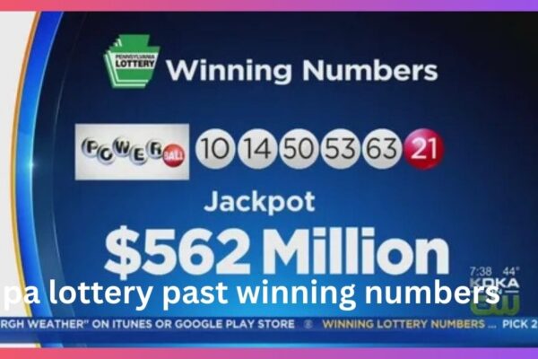 pa lottery past winning numbers